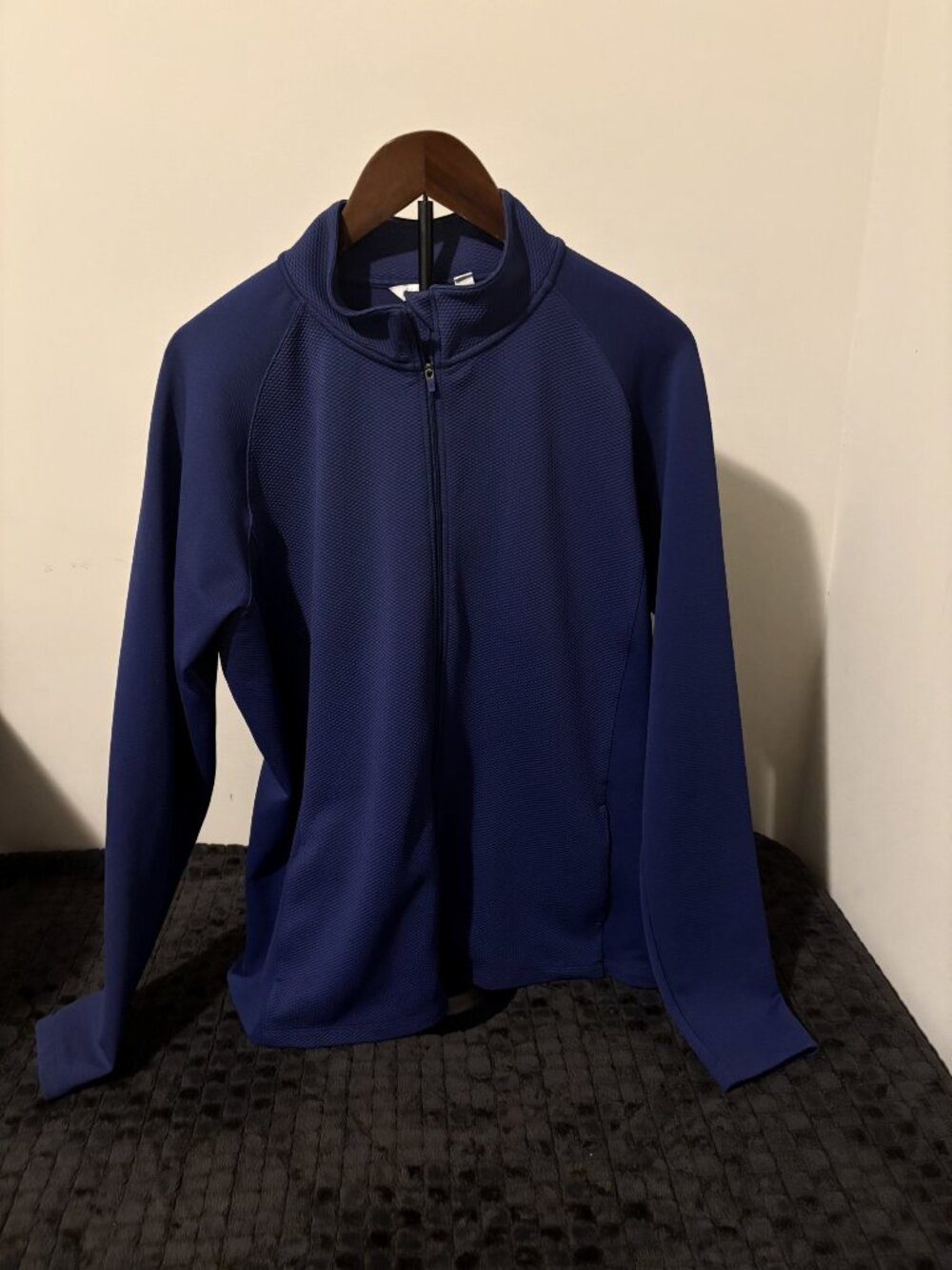 Lady Hagen Blue Zip-Up Golf Jacket XXL
